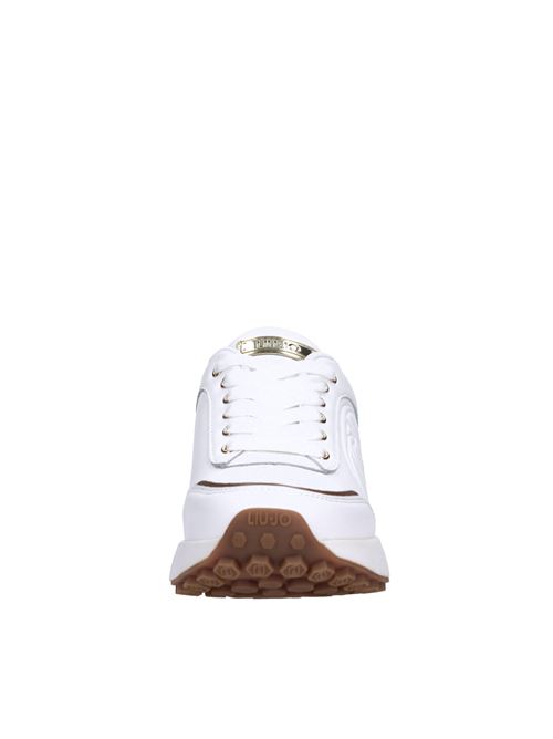  LIU JO | LOLO 17 CALF LEATHER/SPREADINGBIANCO-BISCOTTO